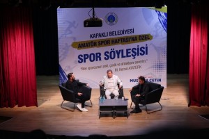 Tanju Çolak ve Fırat Aydınus Kapaklılı Sporseverlerle Buluştu